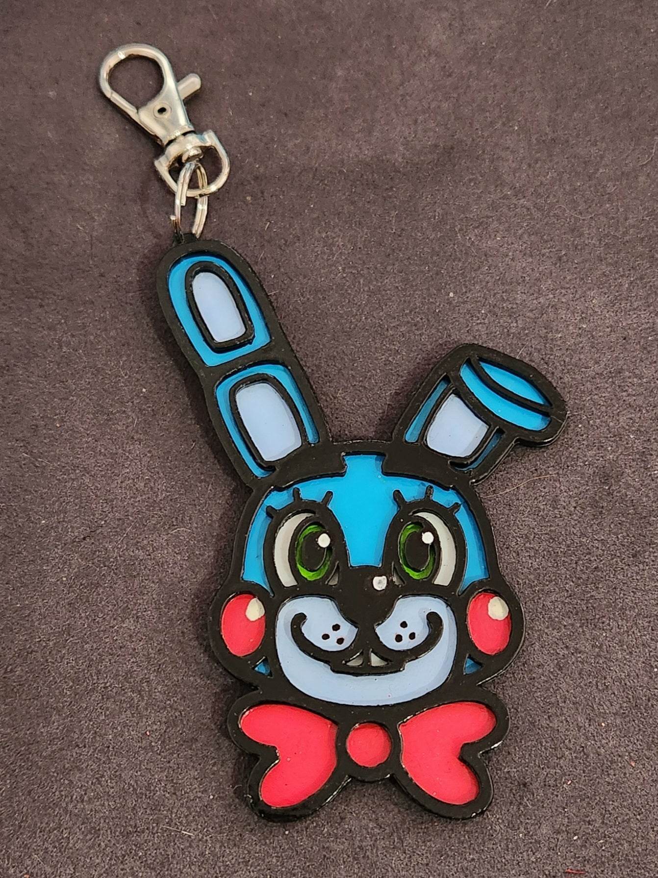 Toy Bonnie Keychain - FNaF 2